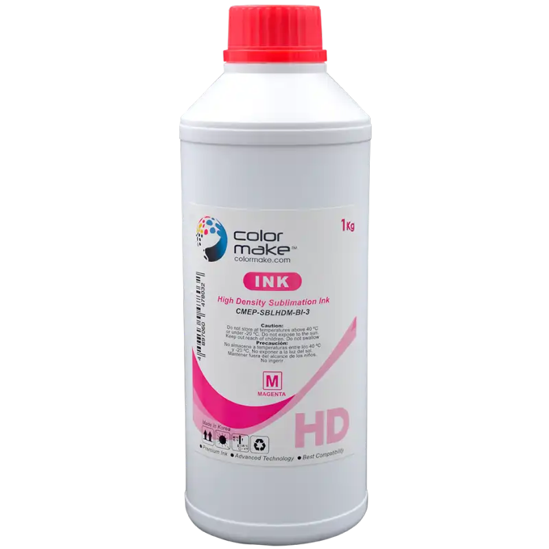 Tinta de sublimación 1Kg HD Color Make