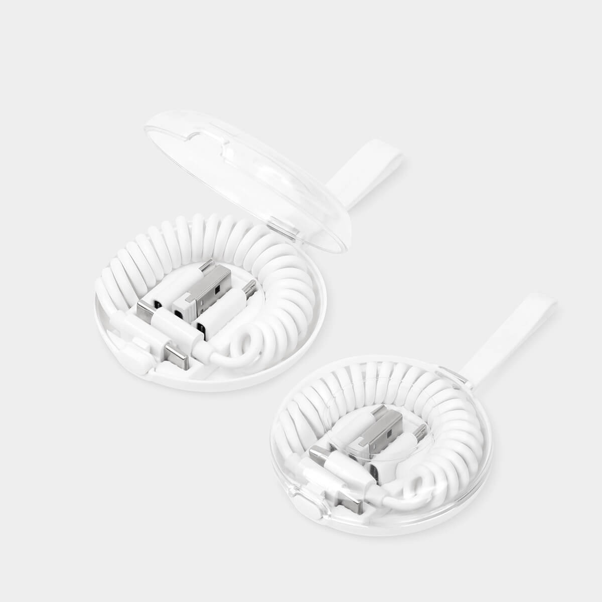 CABLE DE CARGA SPIRA - BLANCO