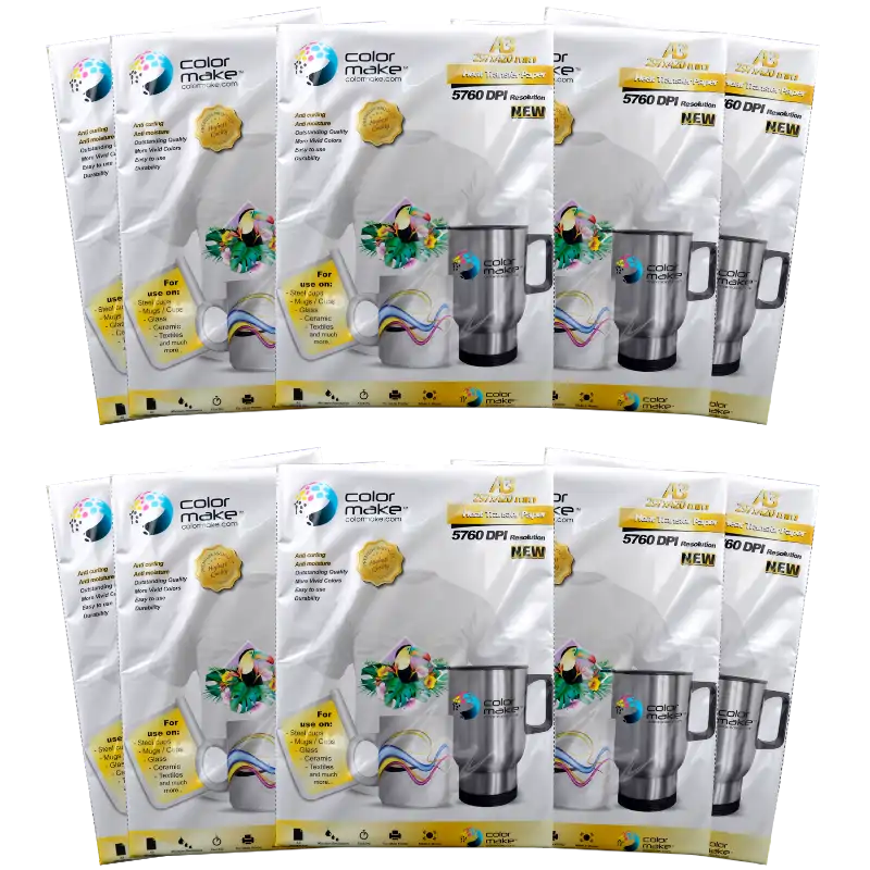 Papel de sublimación A3. Premium ColorMake