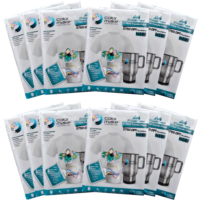 Papel de sublimación A4. Light ColorMake