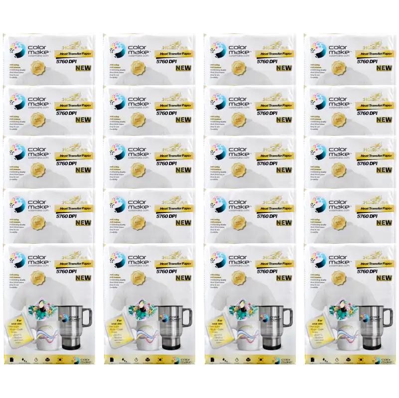 Papel de sublimación A4. Premium ColorMake