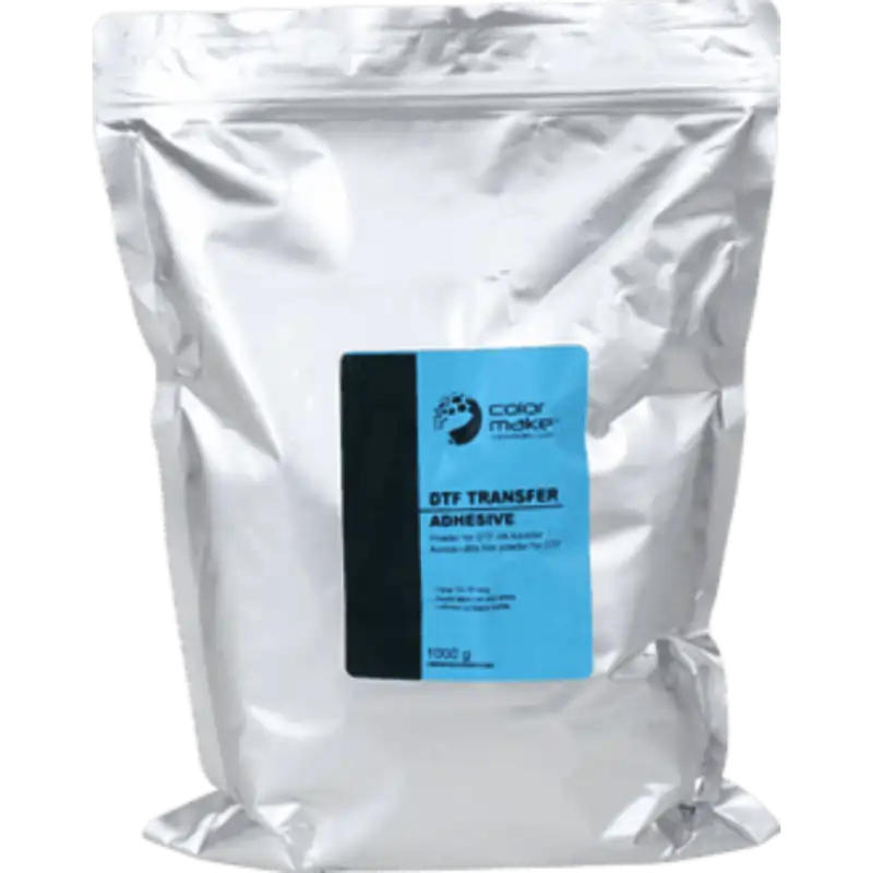 Paquete de polvo de poliamida blanca para DTF 1Kg Color Make