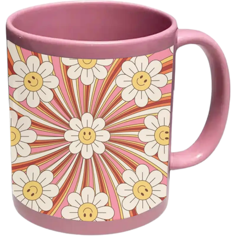 Taza De 11 Oz Con Recuadro Blanco