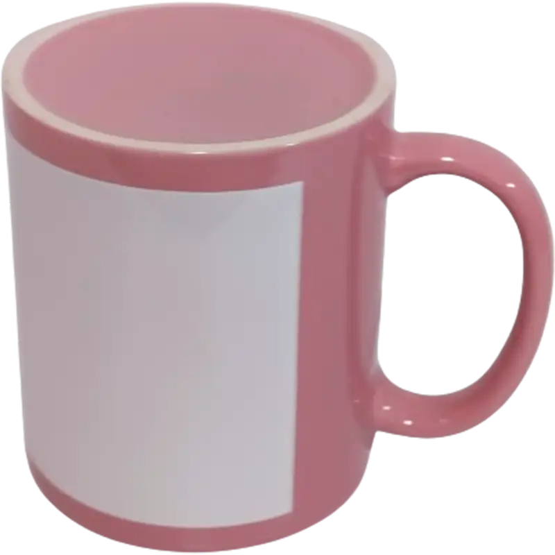 Taza De 11 Oz Con Recuadro Blanco