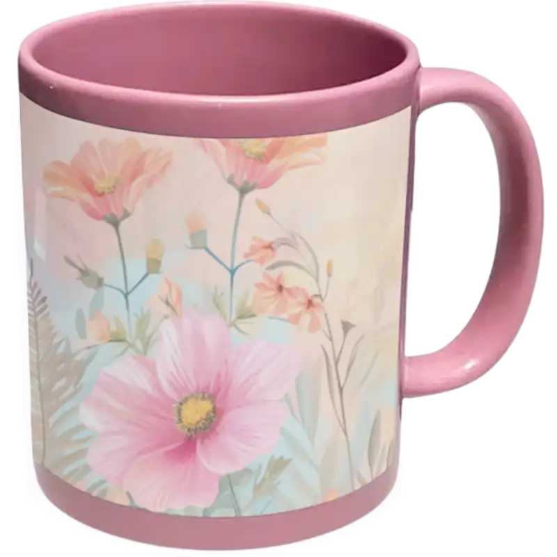 Taza De 11 Oz Con Recuadro Blanco