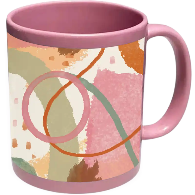 Taza De 11 Oz Con Recuadro Blanco