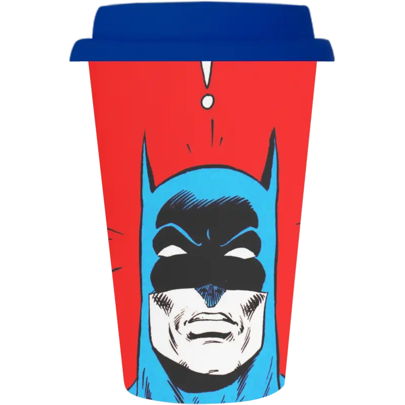 Vaso Tumbler de cerámica 15oz. Cónico con tapa de silicón