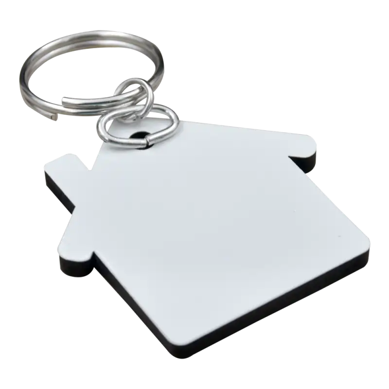 Llavero de MDF 5mm Reverso Negro. ColorMake