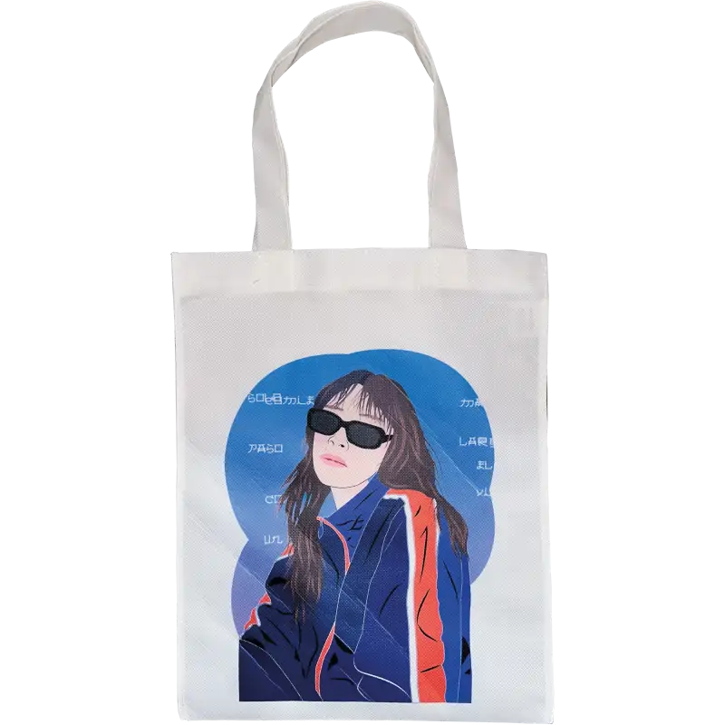 Bolsa ecológica de poliéster sublimable (Caja de 200) Color Make