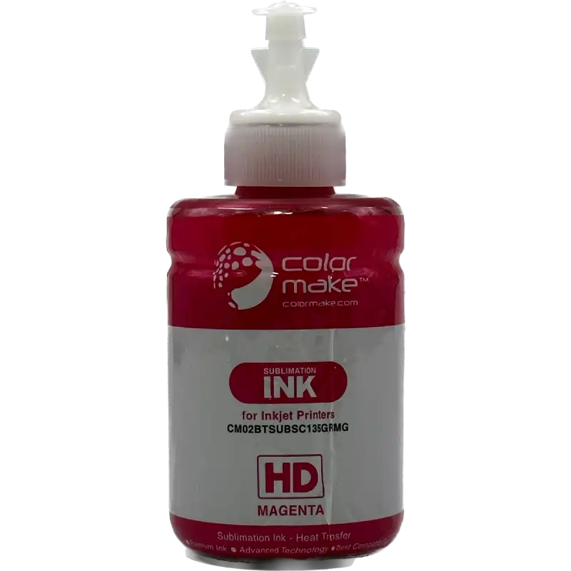 Bote de tinta de sublimación 135ml. ColorMake