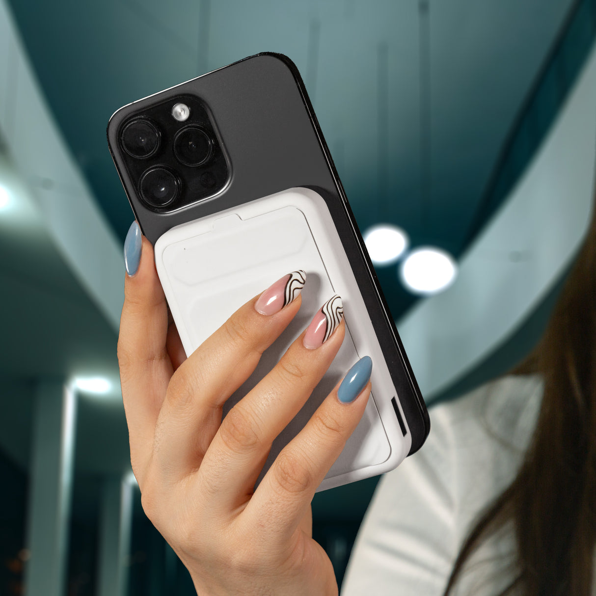 POWER BANK CARIKO - BLANCO
