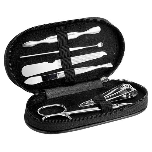 SET DE MANICURE SASKA - NEGRO