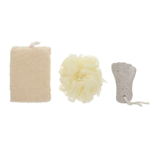 KIT DE BAÑO ADRI - BEIGE