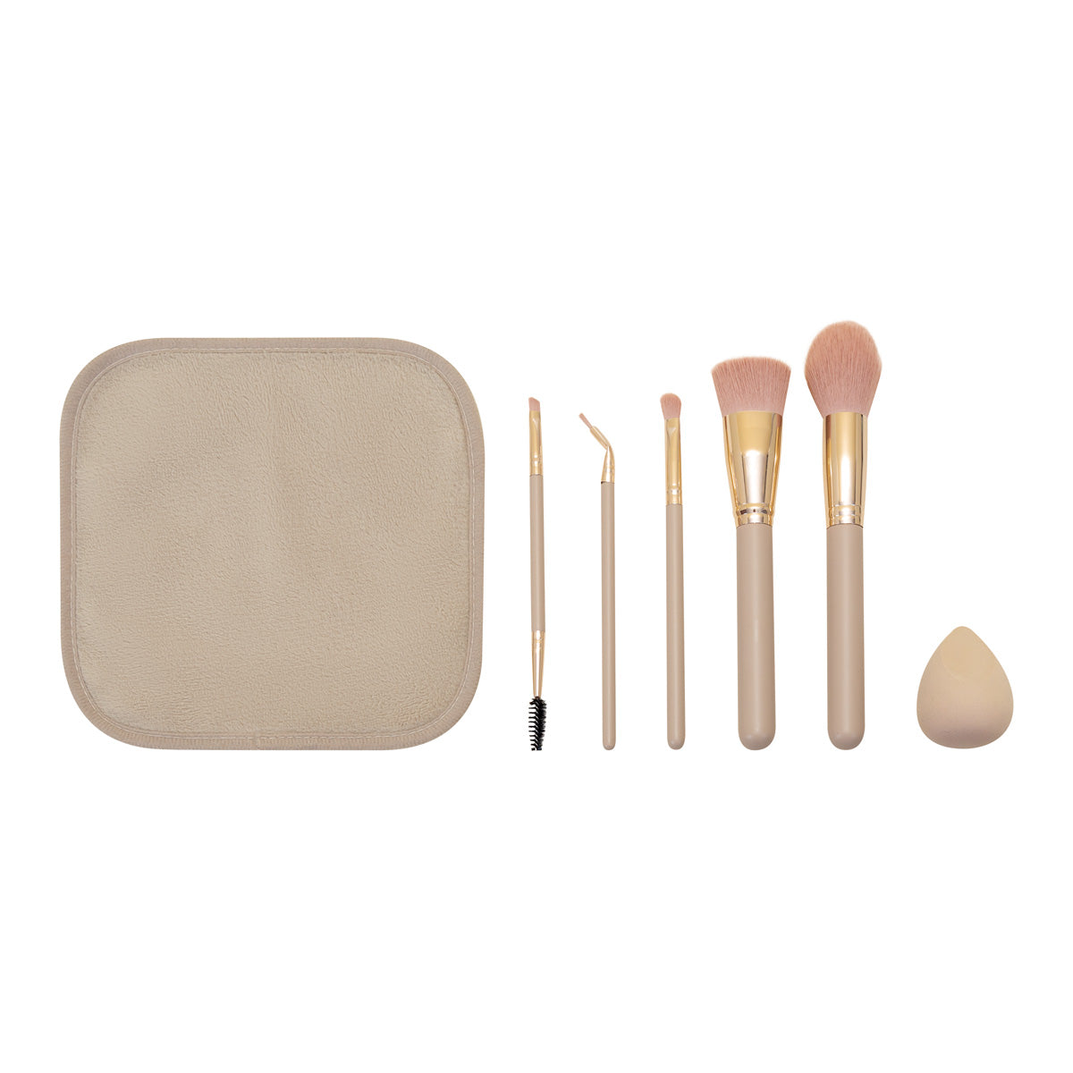 SET DE BROCHAS ROMINA - BEIGE