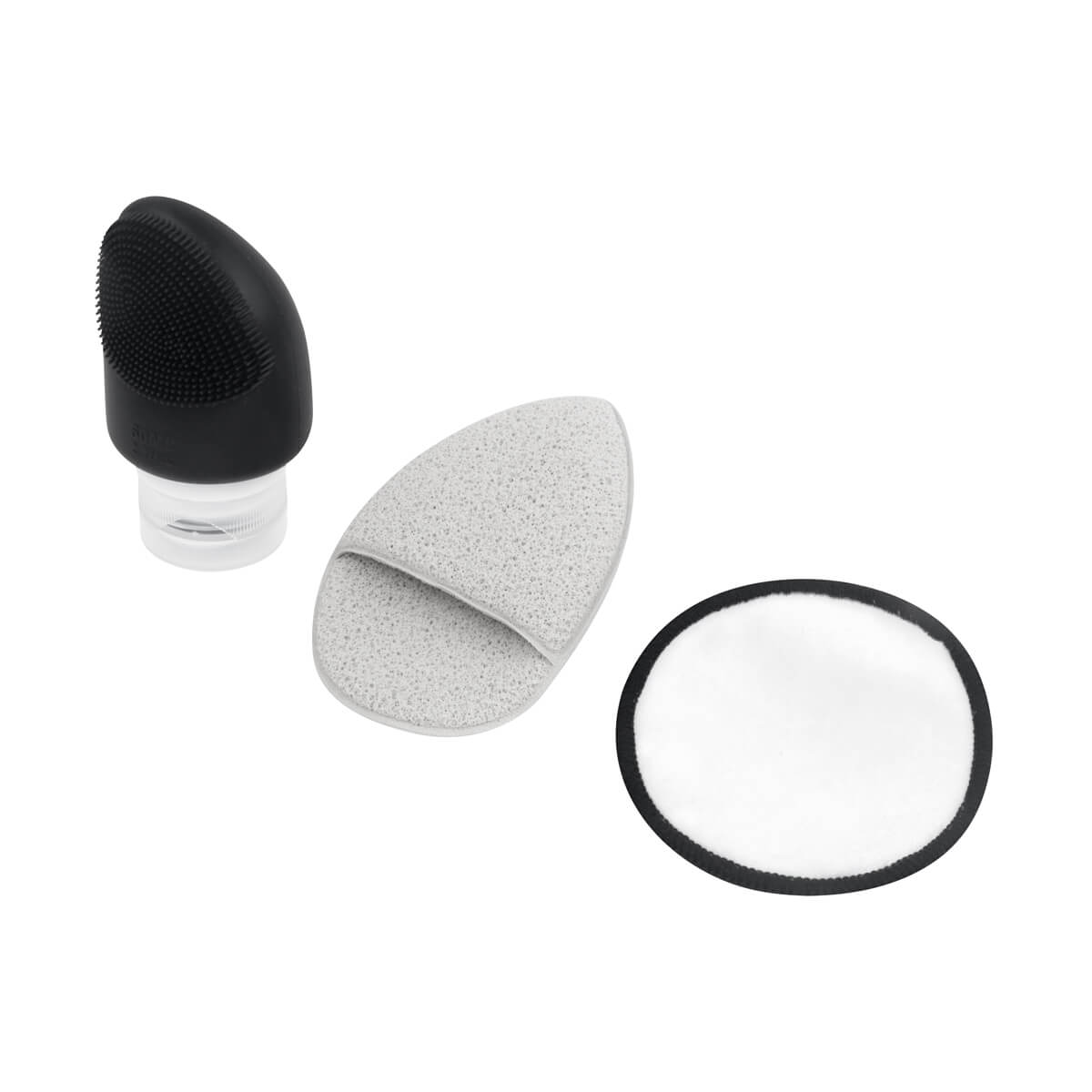 SET DE LIMPIEZA FACIAL NERIS - NEGRO