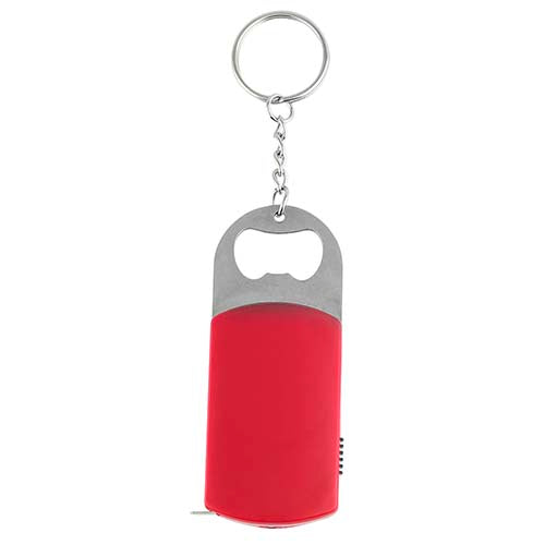LLAVERO DESTAPADOR KINZIG - ROJO