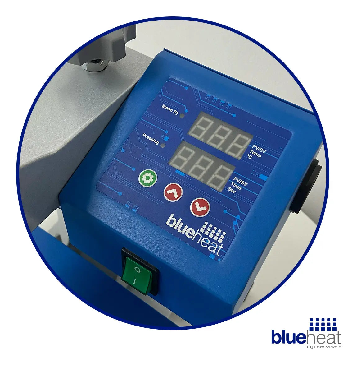 Serie PRO Prensa Plana 29 × 38 cm 110 V Blue Heat