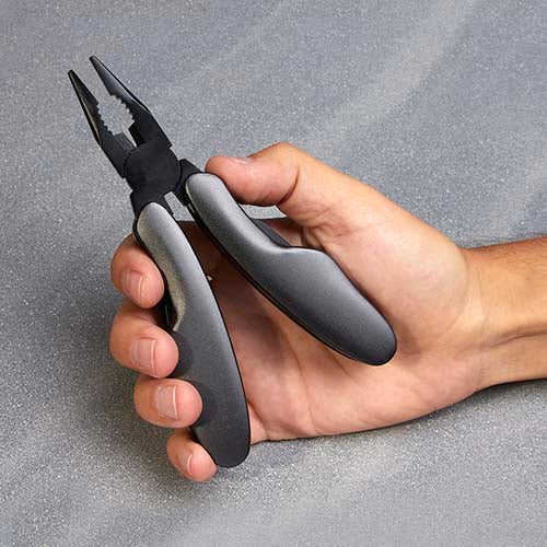 PINZAS YAVIA - GRIS METALICO