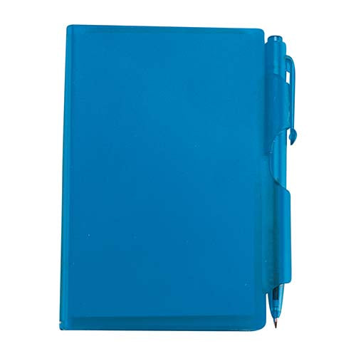 BLOCK DE NOTAS CON BOLÍGRAFO - AZUL