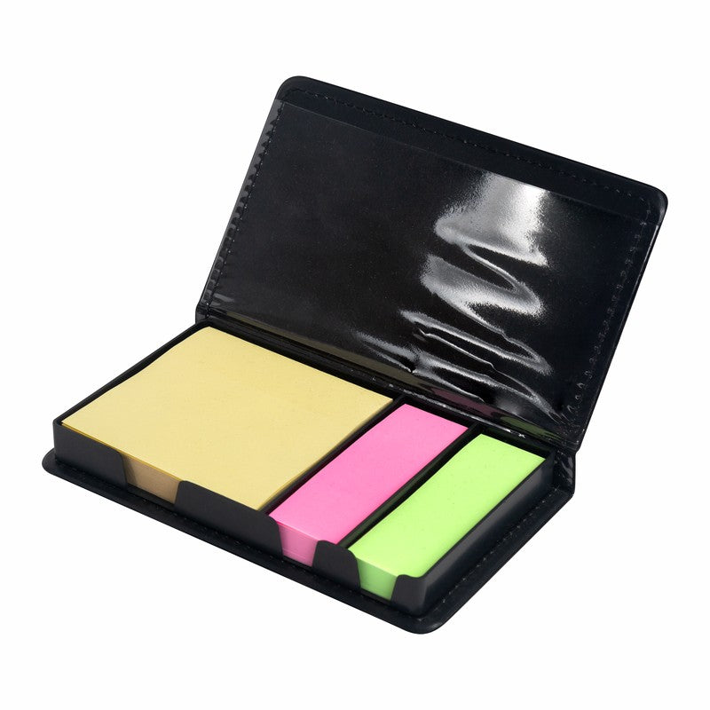 ESTUCHE C/PORTA NOTAS - NEGRO