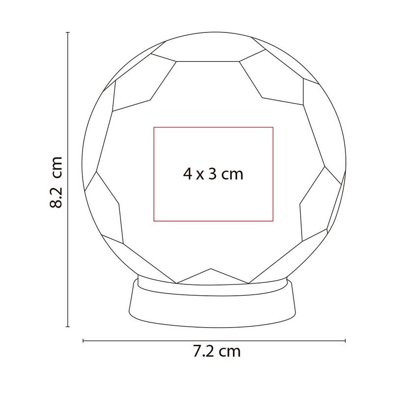ALCANCÍA EN FORMA DE BALÓN