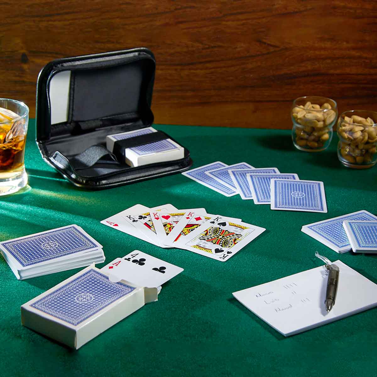JUEGO DE CARTAS ROYAL - NEGRO