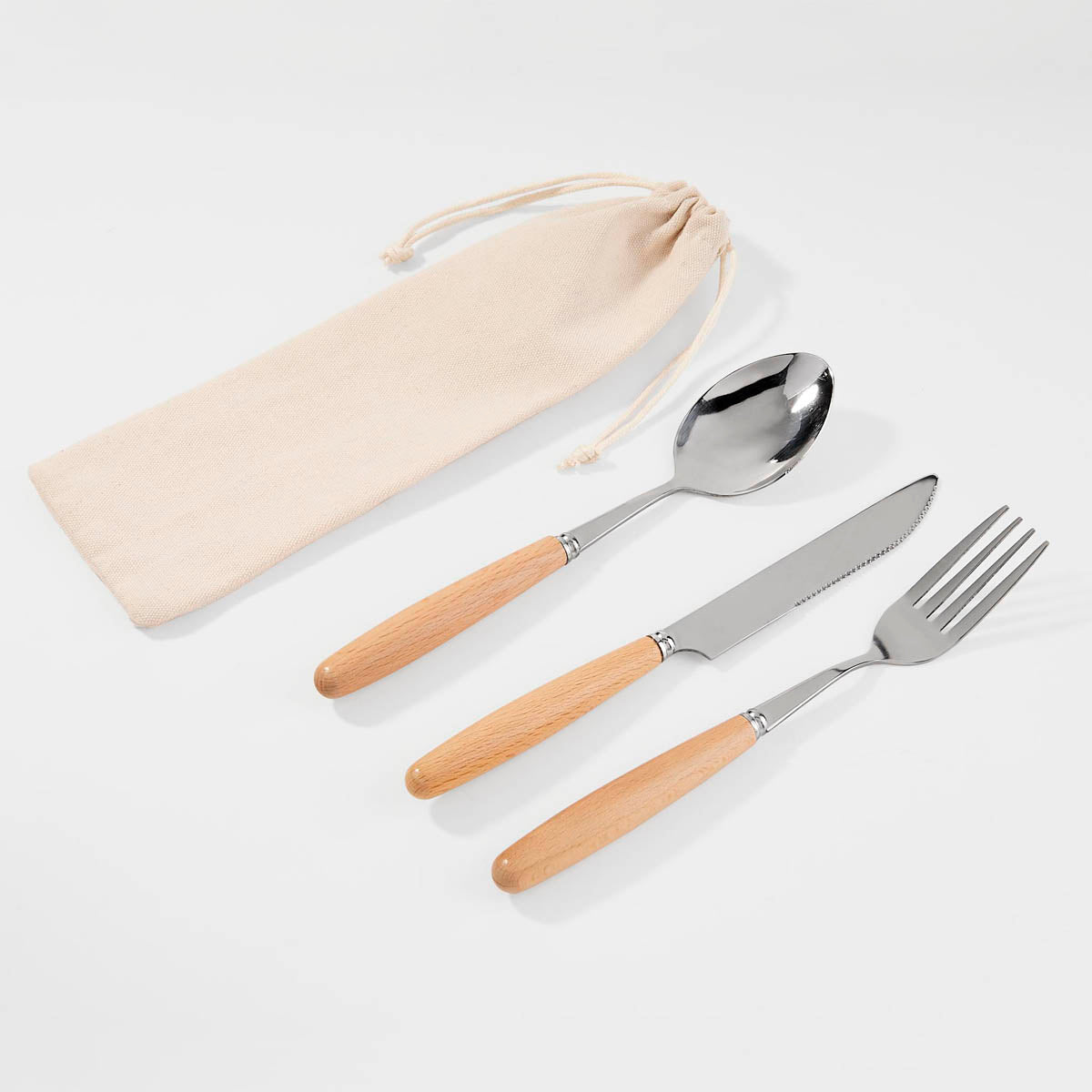 SET DE CUBIERTOS TOMMER - BEIGE