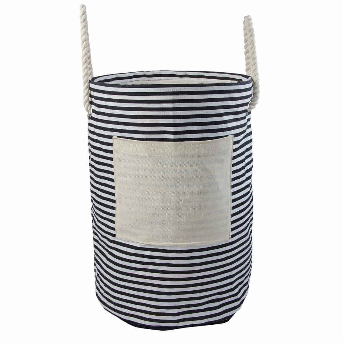 CESTO PARA ROPA JUDITH - NEGRO