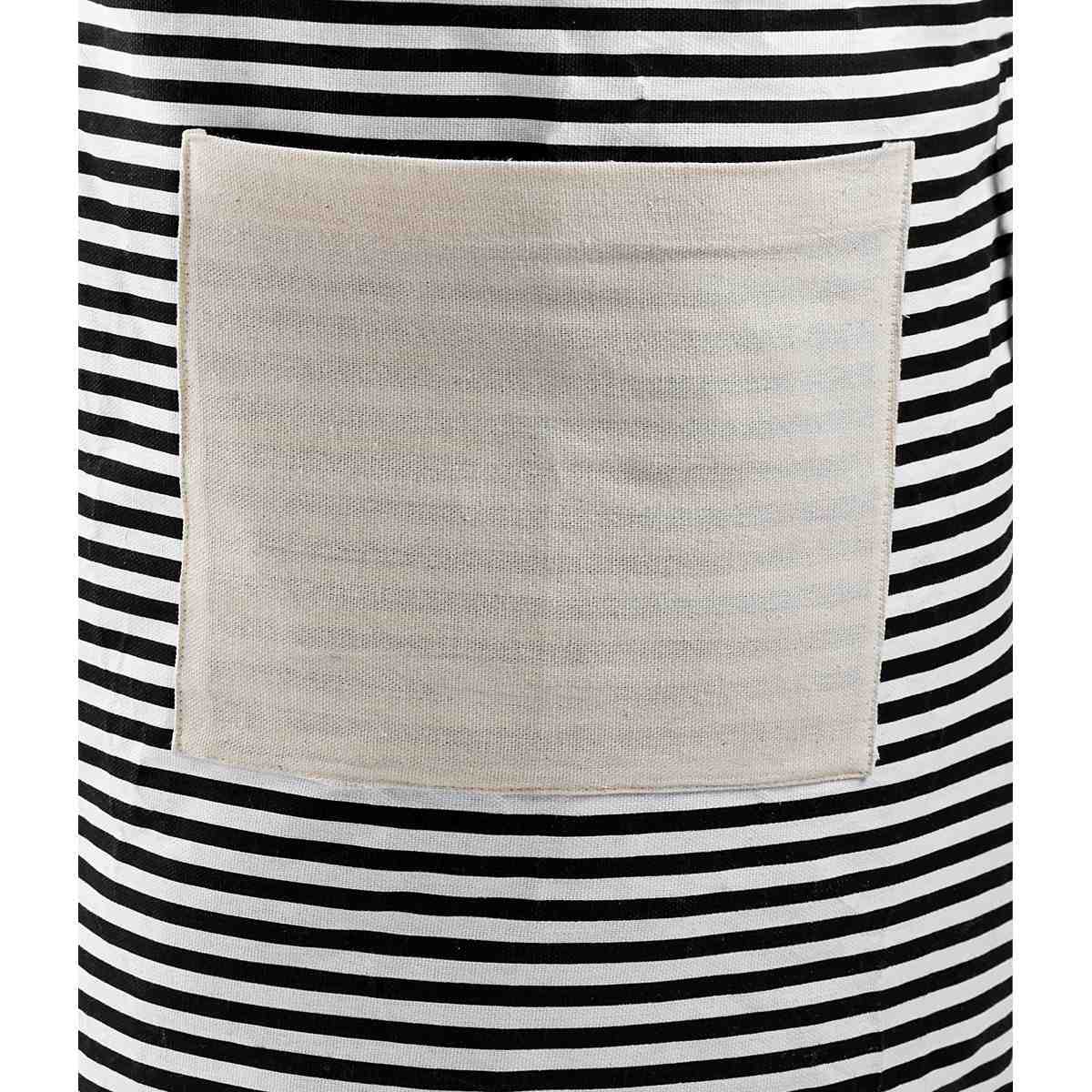 CESTO PARA ROPA JUDITH - NEGRO