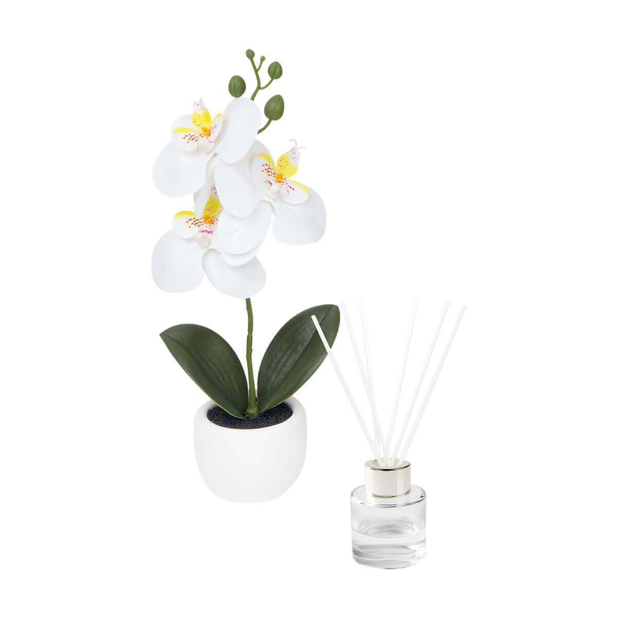SET DECORATIVO FIORA - BLANCO