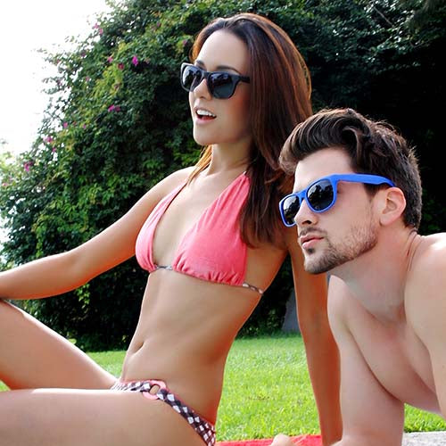 LENTES SUNSET - AZUL