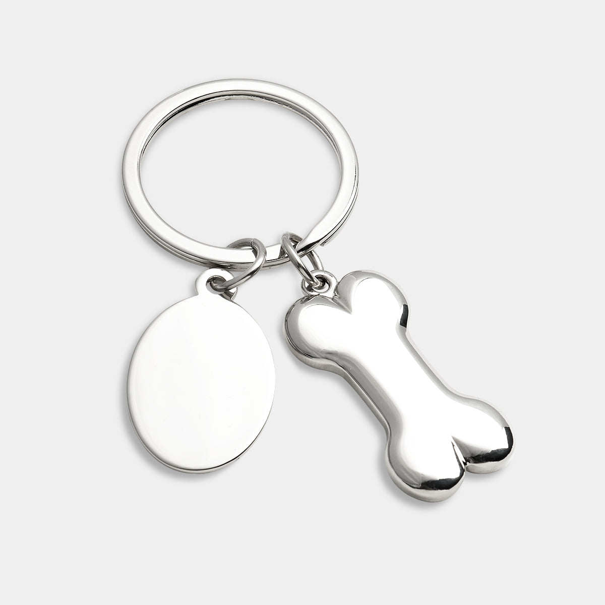 LLAVERO DOGGY - PLATA