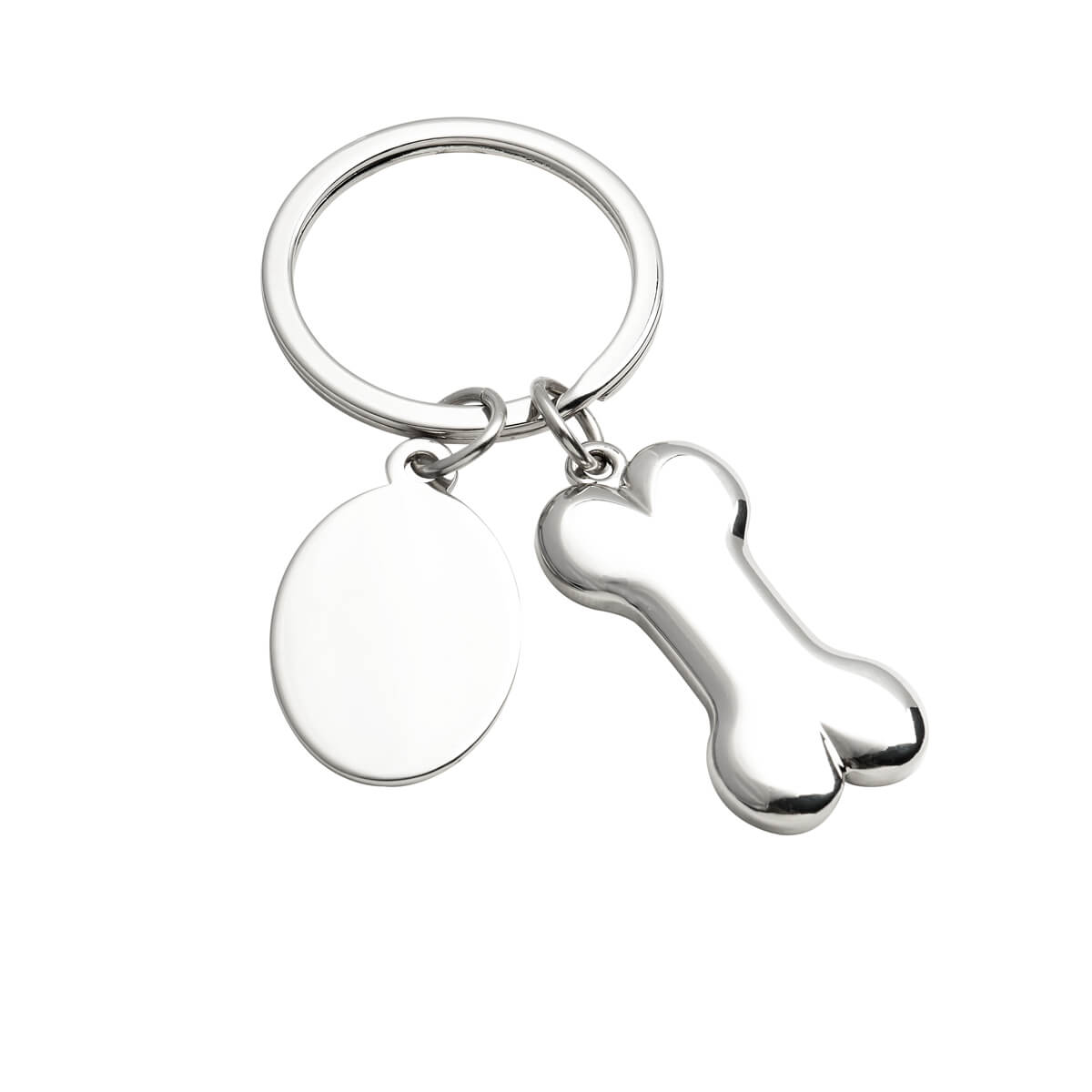 LLAVERO DOGGY - PLATA