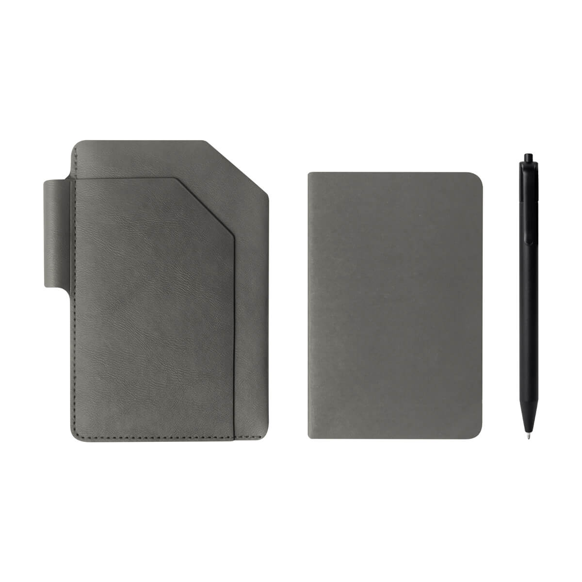PORTA PASAPORTE RUNA - GRIS