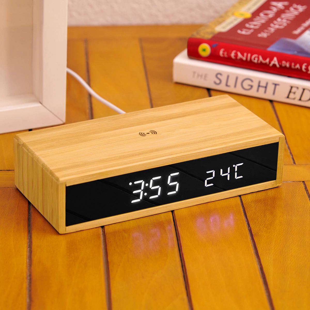 RELOJ CARGADOR MITE - BEIGE