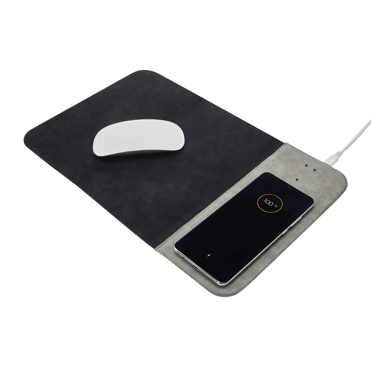 MOUSE PAD CARGADOR EXPERT - GRIS