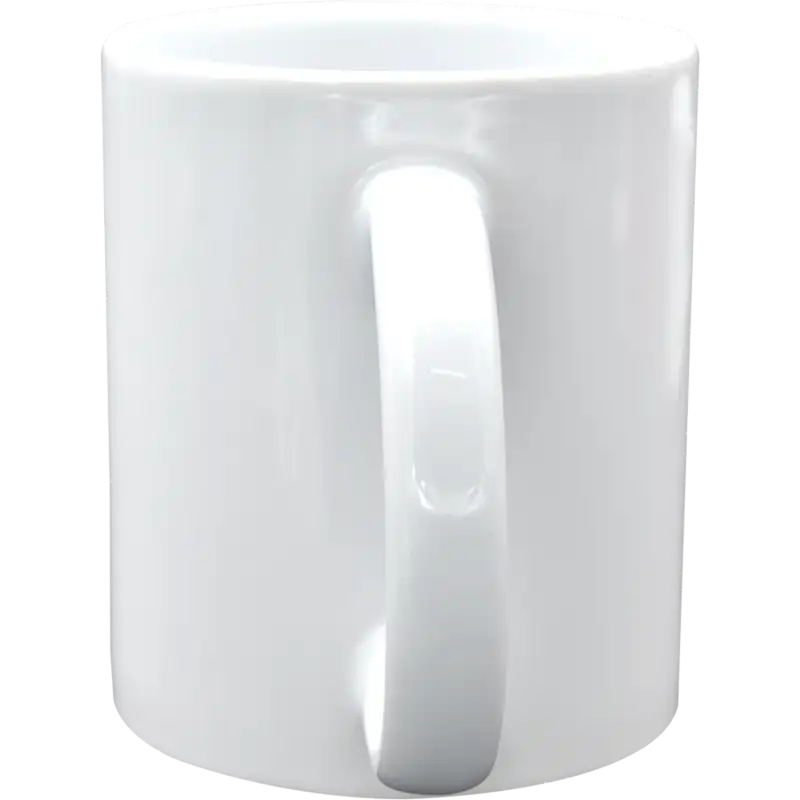 Taza de cerámica 11oz. Blanca. Linea Ollin Grado AAA