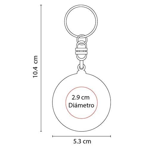 LLAVERO FLEXÓMETRO WHEEL