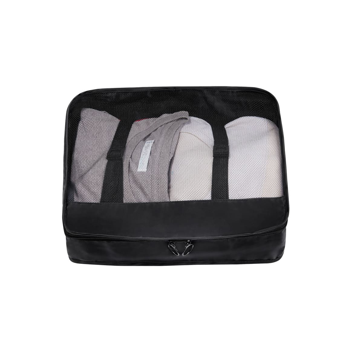 SET ORGANIZADOR DE VIAJE DEVIKA - NEGRO