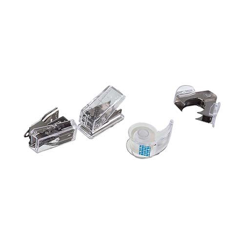 MINI KIT DE ESCRITORIO - TRANSPARENTE