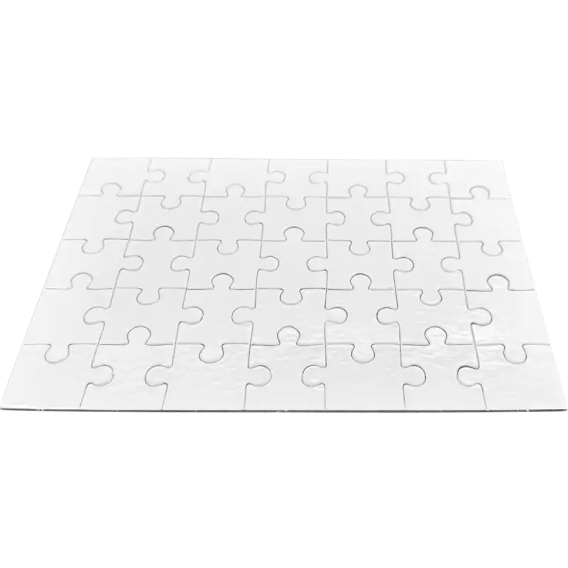 Rompecabezas Carton A5 35 Pcs 20x14 Blanco