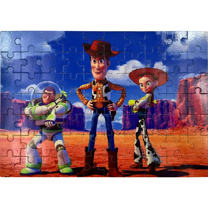 Rompecabezas Carton A4 70 Pcs 29x20 Blanco