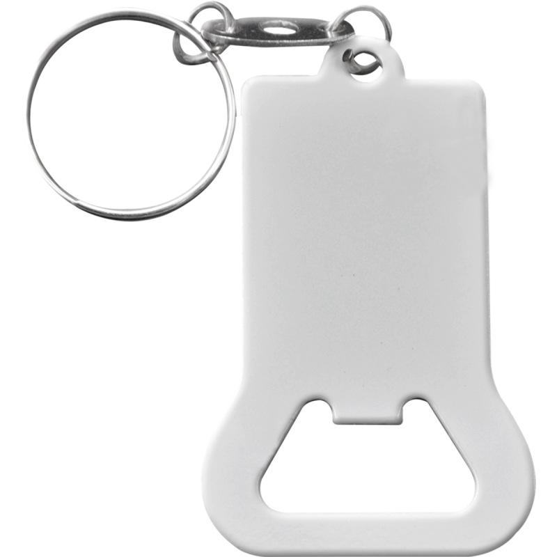 Llavero Destapador De Acero Con Herraje