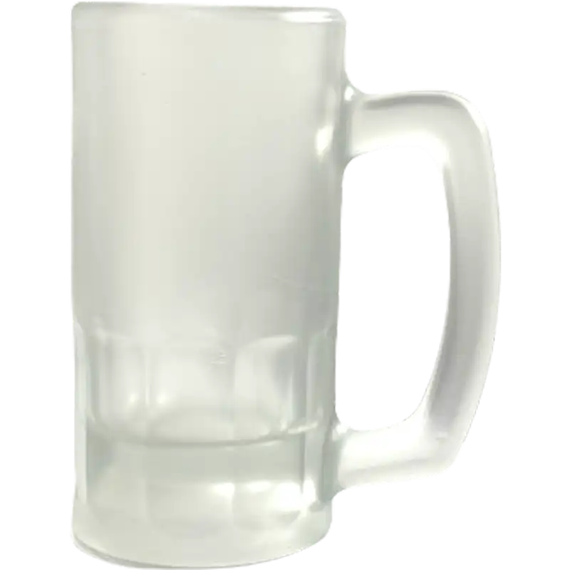 Tarro de vidirio 12oz. Cervecero Satinado