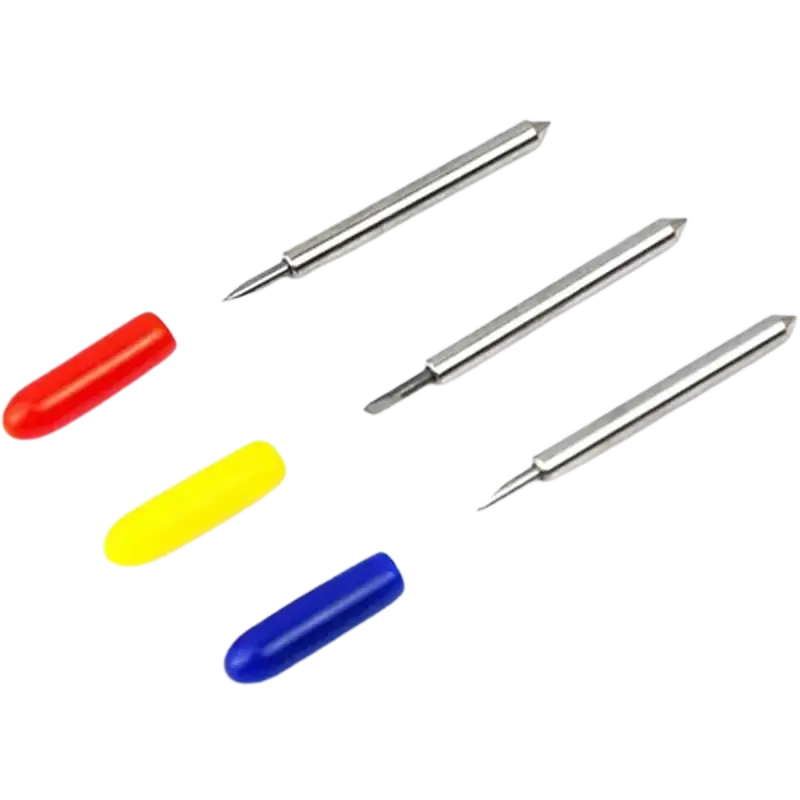 Juego de navajas para Plotter 24" y 48" de 30°, 45° y 60°