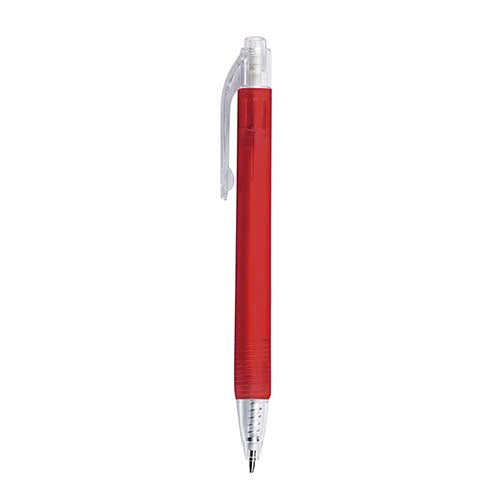 BOLÍGRAFO FUROR - ROJO TRASLUCIDO