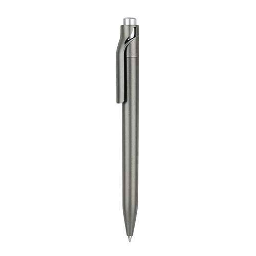 BOLÍGRAFO ILLER - GRIS METALICO