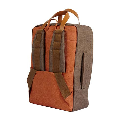 MOCHILA-PORTAFOLIO DARO - CAFE