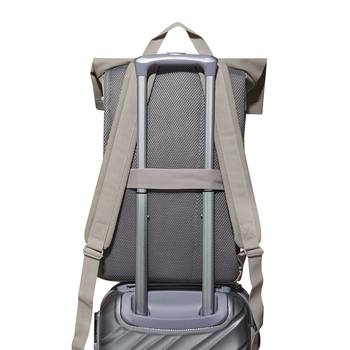 MOCHILA FLAP - GRIS