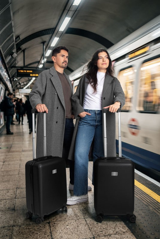 MALETA TROLLEY RUDDER - NEGRO